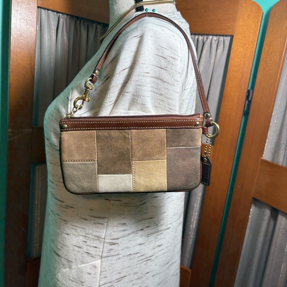 Coach Patchwork Leather Wristlet - image 5